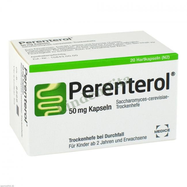 Перентерол / Perenterol - Saccharomyces boulardii — упаковка препарату